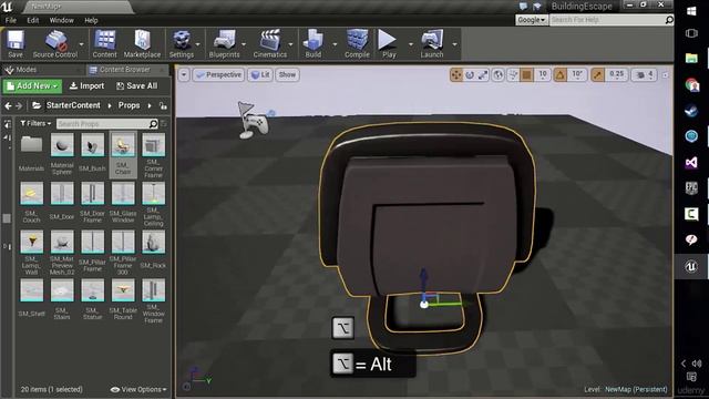 [Udemy UE4 C++] 056 Getting to Know Unreals Editor