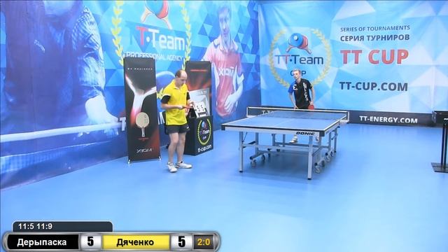 Дерыпаска - Дяченко. 5 сентября 2016  TT Cup