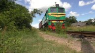 Грузовой тепловоз М62-1105 / Diesel locomotive M62-1105