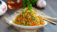 🥗 Пикантная овощная закуска из кабачков и моркови по-корейски