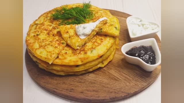 Капуста, морковь и картошка❗ Овощные лепешки на сковороде❗