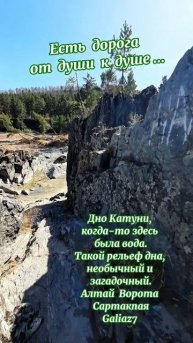 Алтай Дно реки