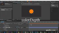 Выражения Метод colorDepth After Effects