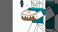 Рисование в ibispaint X / drawing in ibispaint X #minecraft #steve #cake