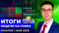 Итоги недели на Forex (FX). Анализ 1 мая 2025