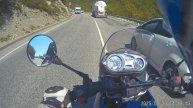 обгон по встрече БМВ f650gs