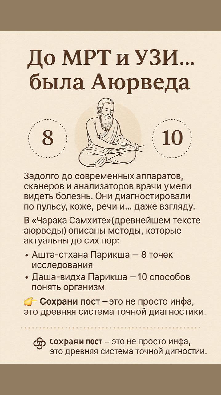 Как ставили диагноз до МРТ и УЗИ? | Диагностика в аюрведе