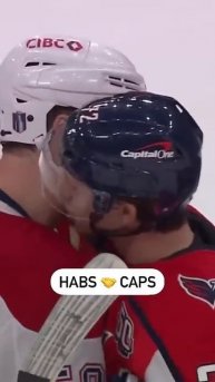 Canadiens And Capitals Shake Hands After Tough Series