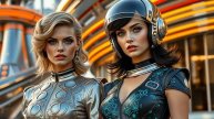 Women | Retro Dream from the 50s | Sci-Fi | AI Film | Panavision 50 | Vintage AI | Retro-futurism