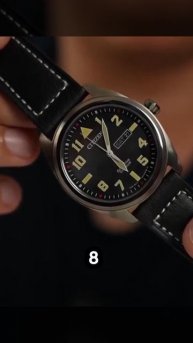 Циферблат титановых часов: минимализм и функциональность #watch #часы #обзор #титан #citizen #titan