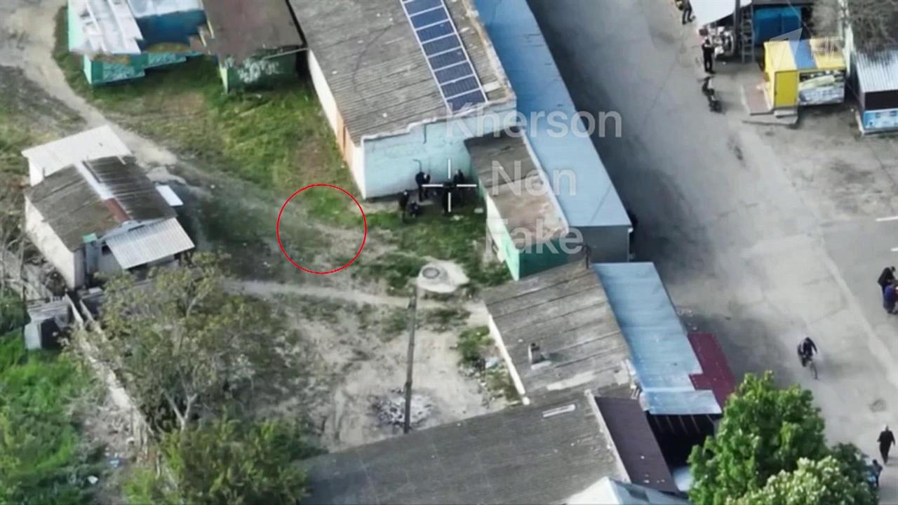 В выходной день украинские террористы атаковали рынок в Алешках Херсонской области