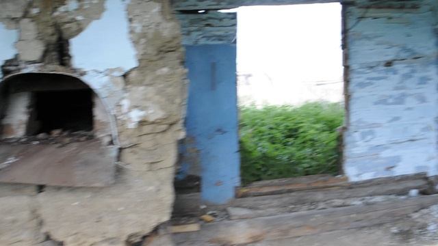 Старинная русская глинобитная печь
