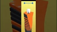 Пробивай мячиком стеки #SHORTS Веселая и простая игра кликер #GAMES STACK BALL треш игры на андроид