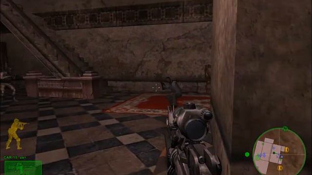 Delta force black hawk down  8 миссия Palace of bones