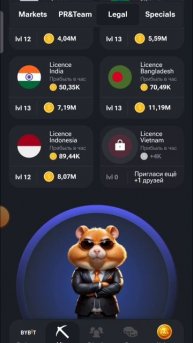 хамстер комбат появилась новая карта. открывай и повышай уровень