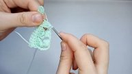 Красивый узор для начинающих / Простой узор крючком / Узор крючком для начинающих /Узор крючком