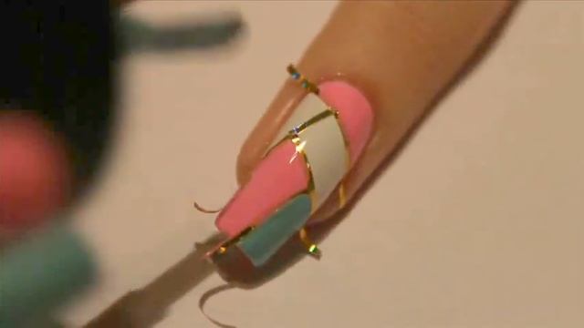 Простой и быстрый маникюр // Simply nailart design