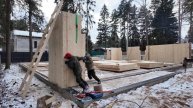 Как построить деревянный дом. Полный процесс.