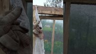 Стройка! Новый садовый домик на даче вместо старого. День 2