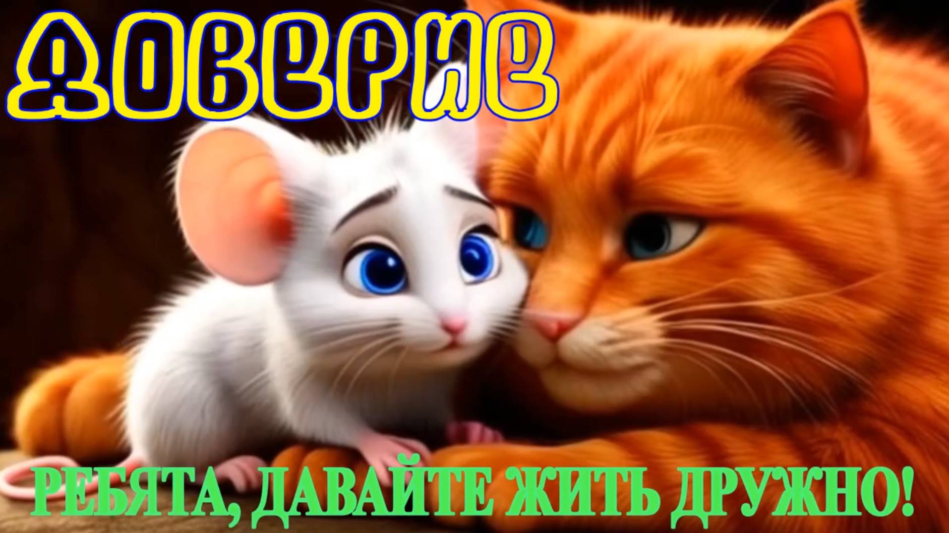 Доверие. Ребята,  давайте жить дружно!