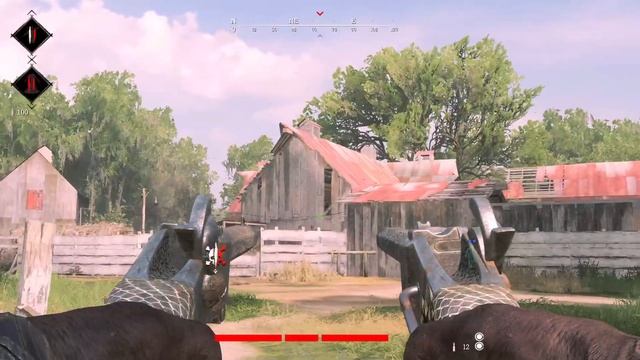 Hunt Showdown: Как малой с лонг аммо дробовик пушил