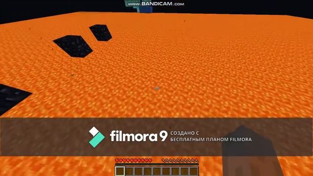 паркур над лавой - пол ето лава