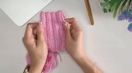 Патентная резинка крючком.