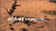 Ведьма на метле😄