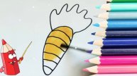 Bolalar uchun Sabzi rasmini chizish Нарисовать детям морковку.Draw a picture of a carrot for the