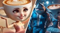 ИСТОРИЯ БАЛЕРИНЫ-КАПУЧИНО ПРИКОЛЬНАЯ ИСТОРИЯ .ЧИТАЕМ ОПИСАНИЕ