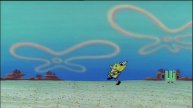 Ш trying to get a pizza from Spongebob