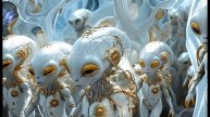 AI-Generated Ancient Aliens _ Gilded Extraterrestrial Civilization (Sci-Fi Short Film)
