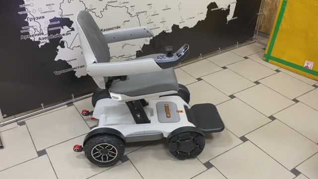 Отправили в Москву инвалидную коляску с электроприводом Eco Koleso iGo. Электроскутер для инвалидов