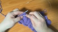 Очень красивый "Аран" спицами