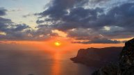 Самые красивые закаты в Крыму 2024. Закатные краски над морем и в горах.