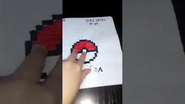 Мои рисунки по клеточкам...)))