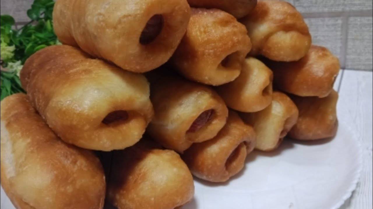 Жареные сосиски в тесте — лёгкое, воздушное тесто! Простой рецепт 🌭✨