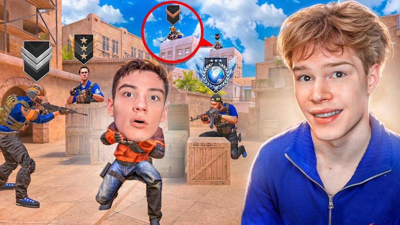 БЕРСЕР ПРОТИВ БОТОВ С КАЖДЫМ ЗВАНИЕМ В STANDOFF 2