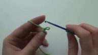 Вязание крючком для начинающих Урок2 - Воздушная петля