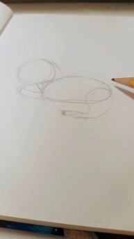 Как легко нарисовать шиншиллу🤗