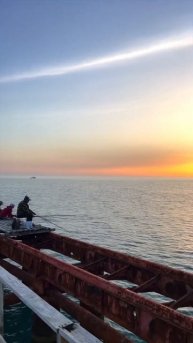 Закат в Лазаревском 29 мая #закат #sunset #sea #море #черноеморе #лазаревское #blacksea #shorts