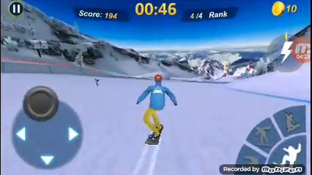 Новая игра очень классная Snowboard Master 3D