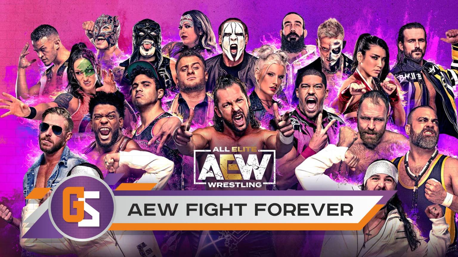 AEW Fight Forever. Играем c сыном в компании
