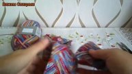 Носки в технике "Пэчворк"