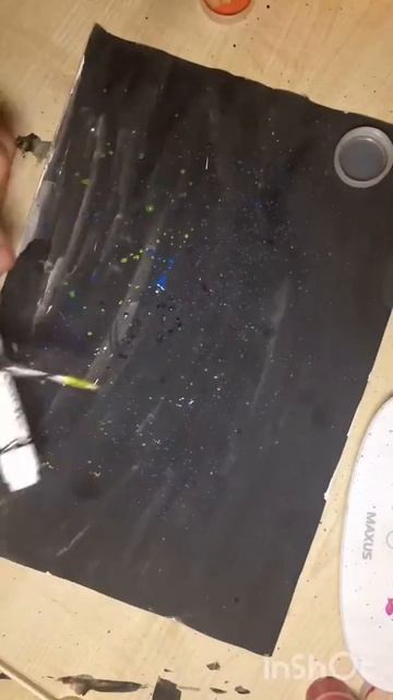 Как нарисовать звёздное небо?
