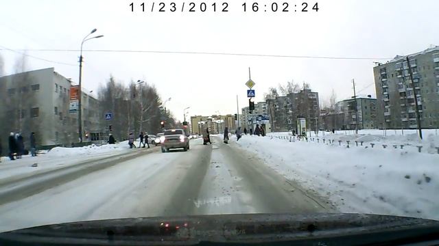Тобольск. Нарушение ПДД