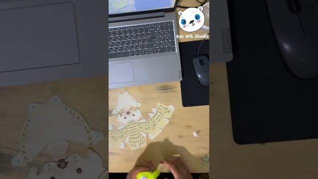 Милый ёжик. 3D реалистичный ёжик из бумаги