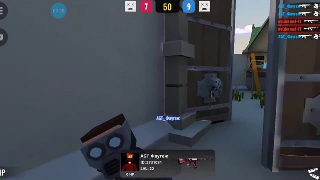 Дуэль 1 на 1 с ютубером фаугеж! (BLOCKFIELD)