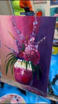 Мастер-классы по живописи для взрослых #painting #art #canvaspainting #drawing #artist #куркино