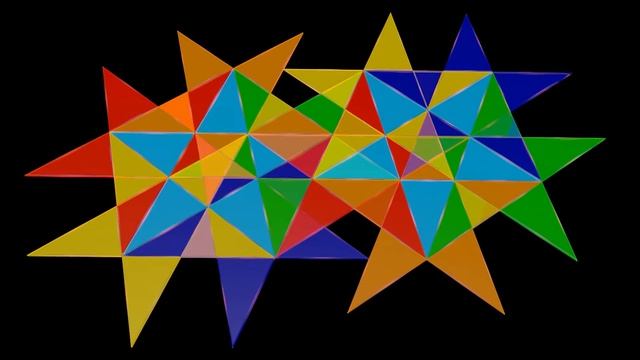 Stellated Polyhedra - Small Stellated Dodecahedron / Малый звездчатый додекаэдр